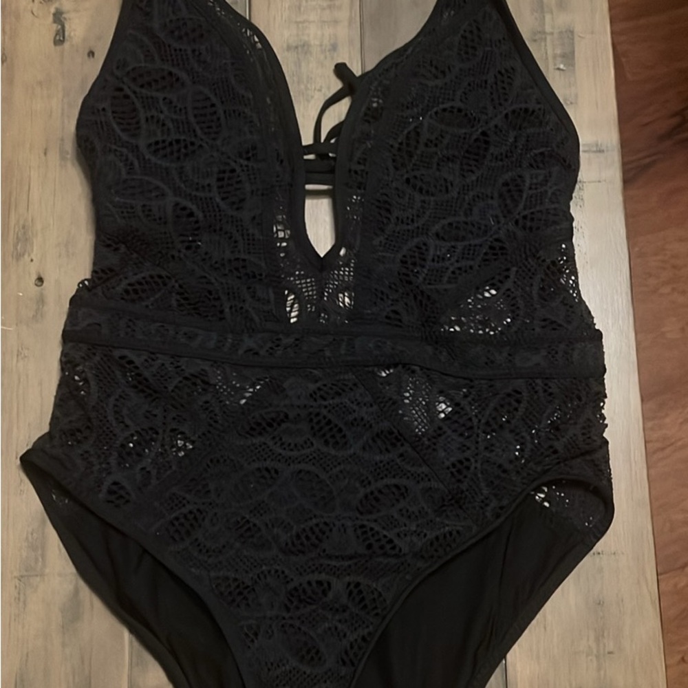 BECCA Black One Piece Swimsuit